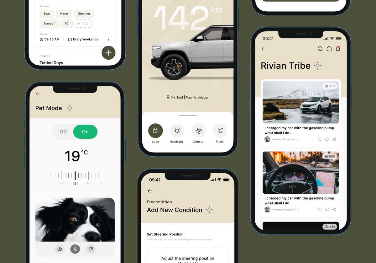 Electric Car Commute App UI/UX Case studies | WowMakers