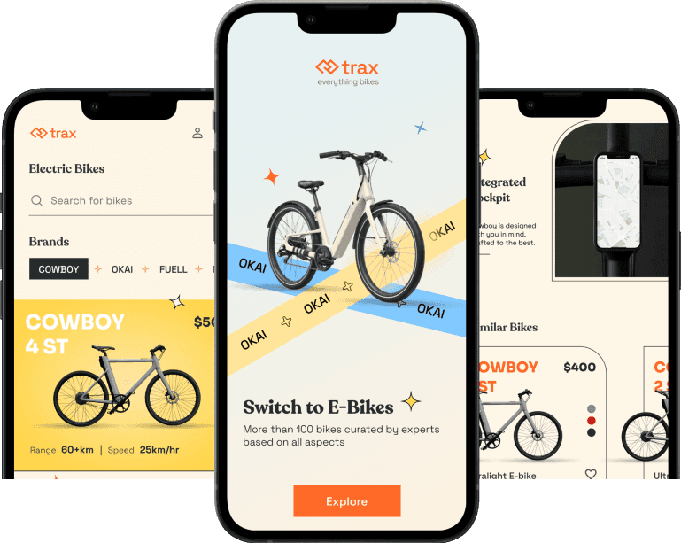 Trax Mobile App WowMakers Case study Header